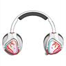 HEADPHONES WIRELESS A4TECH MR720 NARAKA Bloody Gaming RGB, w/mic, 3,5mm, 2.4G, BT 5.3, 90° Folding, w/Extension Dock, white