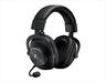 HEADPHONES LOGITECH Gaming-Headset G PRO X Black Wireless Lightspeed w/microphone  981-000907