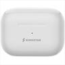 EARPHONES WIRELESS KINGSTAR TWS-K025, Bluetooth w/microphone, White