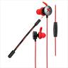EARPHONES Gaming XTRIKE ME GE108 Gaming w/dual microphones (one detachable), 1x3.5mm / 2x3.5mm, Black/red