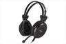 HEADPHONES A4TECH HS-30, microphone, volume control, 2x3.5mm jack