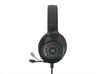 HEADPHONE NOXO SKYHORN GAMING HEADSET, FLEXIBLE MICROPHONE, 2 x 3.5 mm, USB (for illumination), RGB ILLUMINATION, BRAIDED CABLE