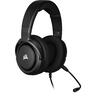 HEADPHONES CORSAIR HS35 WIRED CARBON