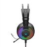 HEADPHONE NOXO CYCLONE GAMING HEADSET, FLEXIBLE MICROPHONE, 2 x 3.5 mm, USB (for illumination), RAINBOW ILLUMINATED EAR CUPS, BRAIDED CABLE