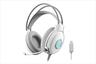 HEADPHONES A4TECH Fstyler FH300U USB-A, LED Backlit, microphone, volume control, White