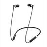 EARPHONES WIRELESS LENOVO Neckband Black, Bluetooth w/microphone,HE-05