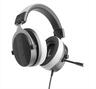 HEADPHONES DARK PROJECT Wired Gaming-Headset VEXO w/Mic, 50mm neodymium driver, 1x3.5mm, Gray