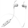 EARPHONES WIRELESS MAXELL BT100 SOLID Neckband White, Bluetooth w/microphone