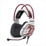 HEADPHONES A4TECH G575 NARAKA Bloody Gaming 7.1 virtual, RGB, Detachable mic, USB, White/Red