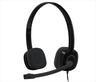 HEADPHONES LOGITECH H151 BLACK w/microphone 981-000589, 1x3.5mm