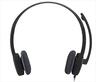 HEADPHONES LOGITECH H151 BLACK w/microphone 981-000589, 1x3.5mm