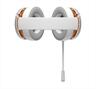 HEADPHONES DARK PROJECT Wired Gaming-Headset SONO w/Mic, 53mm neodymium driver, 1x3.5mm, White/Gold