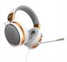 HEADPHONES DARK PROJECT Wired Gaming-Headset SONO w/Mic, 53mm neodymium driver, 1x3.5mm, White/Gold