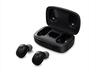 EARPHONES WIRELESS BUDS TREVI HMP 12E04, Bluetooth w/microphone, Black