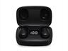EARPHONES WIRELESS BUDS TREVI HMP 12E04, Bluetooth w/microphone, Black