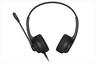 HEADPHONES A4TECH HU-8, w/microphone, USB, Black