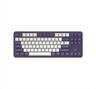KEYBOARD MECHANICAL DARK PROJECT ALU87A VIOLET TKL RGB linear mechanical switches G3ms Sapphire ANSI layout
