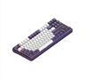 KEYBOARD MECHANICAL DARK PROJECT ALU87A VIOLET TKL RGB linear mechanical switches G3ms Sapphire ANSI layout