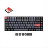 KEYBOARD MECHANICAL KEYCHRON K3 PRO QMK/VIA HS LP RGB LED 75% Gateron Red switch Multi-Device (Wired+Bluetooth), Black, K3P-H1
