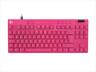 KEYBOARD MECHANICAL LOGITECH G PRO X RAPID MAGENTA, TKL, LIGHTSYNC RGB, TACTILE MAGNETIC, 920-013253