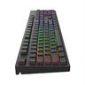 KEYBOARD MECHANICAL DARK PROJECT KD104A SIDE-PRINT BLACK FULL SIZE HS RGB Gateron Optical Red 2.0 switches, +4 switch ANSI layout