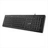 KEYBOARD WIRED USB GENIUS SLIM STAR 820, white backlight