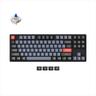 KEYBOARD MECHANICAL KEYCHRON K8 PRO HS ALUMINIUM RGB LED TKL Gateron G-pro Blue switch Multi-Device (Wired+Bluetooth), Black, K8P-J2