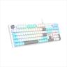 KEYBOARD MECHANICAL A4TECH Bloody S510R, Blue Switch, RGB Illumination, White