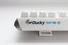 KEYBOARD MECHANICAL DUCKY ONE 3 CLASSIC PURE WHITE RGB TKL PBT Double-shot keycaps HOT-SWAPPABLE Cherry MX Clear, DKON2187ST-WUSPDPWWWSC1