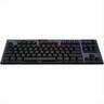 KEYBOARD MECHANICAL LOGITECH G915X LIGHTSPEED TKL WIRELESS RGB GL LINEAR CARBON w/bluetooth 920-012747