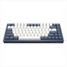 KEYBOARD MECHANICAL DARK PROJECT KD83A IVORY/NAVY BLUE 75% HS RGB linear G3ms Sapphire switch, +4 switch, Volume Control ANSI layout