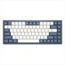 KEYBOARD MECHANICAL DARK PROJECT KD83A IVORY/NAVY BLUE 75% HS RGB linear G3ms Sapphire switch, +4 switch, Volume Control ANSI layout