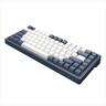KEYBOARD MECHANICAL DARK PROJECT KD83A IVORY/NAVY BLUE 75% HS RGB linear G3ms Sapphire switch, +4 switch, Volume Control ANSI layout