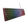 KEYBOARD WIRED USB NOXO FUSIONLIGHT, GAMING KEYBOARD, RAINBOW BACKLIGHT,ANTI-GHOSTING FOR MAIN KEYS,  BLACK