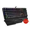 KEYBOARD MECHANICAL A4TECH Bloody Gaming B975 LK Optic brown switches RGB w/Detachable Wrist Rest , Black