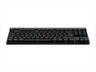 KEYBOARD MECHANICAL LOGITECH G515 TKL LIGHTSPEED WIRELESS RGB GL TACTILE Black w/bluetooth US layout 920-012538