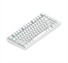 KEYBOARD MECHANICAL DARK PROJECT ALU81A TERRA NOVA WHITE HS RGB linear mechanical switches G3ms Moonstone- Pre-lubed, wireless (BT/2,4g),+4 switch ANSI layout