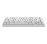 KEYBOARD MECHANICAL DARK PROJECT ALU81A TERRA NOVA WHITE HS RGB linear mechanical switches G3ms Moonstone- Pre-lubed, wireless (BT/2,4g),+4 switch ANSI layout