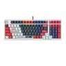 KEYBOARD MECHANICAL A4TECH Bloody S98 SPORT, Hot-swappable, BLMS RED PLUS Switch, RGB Backlit, Sports Navy