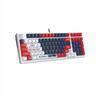 KEYBOARD MECHANICAL A4TECH Bloody S98 SPORT, Hot-swappable, BLMS RED PLUS Switch, RGB Backlit, Sports Navy