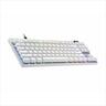 KEYBOARD MECHANICAL LOGITECH G PRO X RAPID White, TKL, LIGHTSYNC RGB, TACTILE MAGNETIC, 920-013242