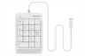 KEYBOARD NUMPAD A4TECH FK13P, WHITE