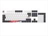 KEYBOARD MECHANICAL KEYCAPS DARK PROJECT KYOTO PBT ,(ANSI & ISO LAYUOT 177PCS), White/Gray, KS-1070