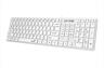 KEYBOARD WIRED USB GENIUS SLIM STAR 126 WHITE