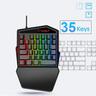 COMBO KEYPAD AND MOUSE WIRED EXTRALINK GAMING TF900 RGB Illumination Black