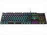 KEYBOARD MECHANICAL AULA RETRIBUTION TACTILE BLUE Switch Illuminated Black, 316527