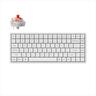 KEYBOARD MECHANICAL KEYCHRON K2 PRO QMK/VIA HS ALUMINIUM RGB LED 75% Keychron K Pro Red switch Multi-Device (Wired+Bluetooth), White, K2P-Q1