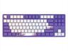 KEYBOARD MECHANICAL DARK PROJECT 87 VIOLET HORIZONS TKL RGB linear G3ms Sapphire switch ANSI layout