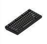 KEYBOARD MECHANICAL DARK PROJECT ALU81A TERRA NOSTRA BLACK HS RGB linear mechanical switches G3ms Moonstone- Pre-lubed, +4 switch, COILED CABLE ANSI layout