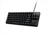 KEYBOARD MECHANICAL LOGITECH G413 SE TKL BLACK TACTILE WHITE LED 920-010446